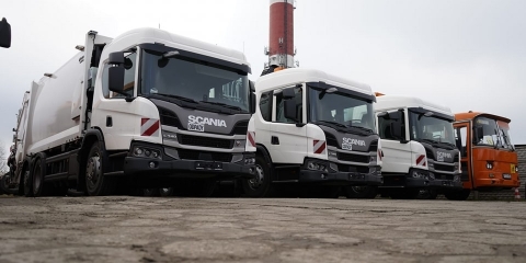 Nowe śmieciarki w PUK Mosina