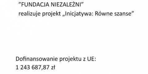 Projekt „Inicjatywa: Równe szanse”