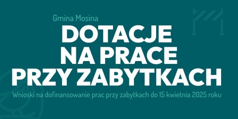 Dofinansowania przez Gminę prac przy zabytkach 