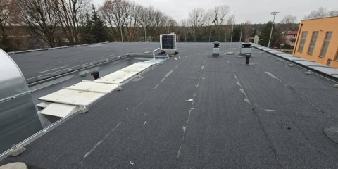 Modernizacja dachu świetlicy 