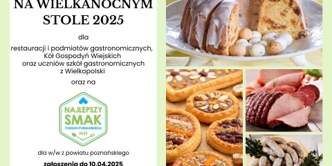 Konkurs kulinarny "Na wielkanocnym stole 2025"