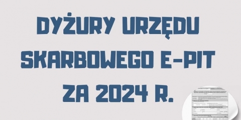 Dyżury e-PIT za 2024 rok