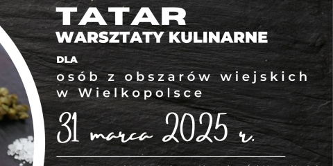 Kulinarne warsztaty dla osób z obszarów wiejskich