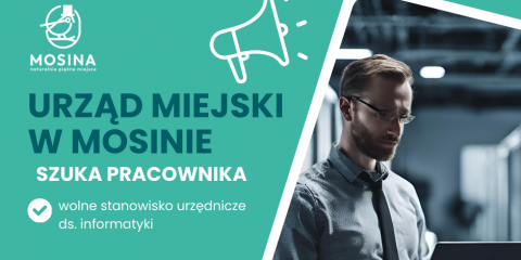 Trwa nabór na stanowisko informatyka