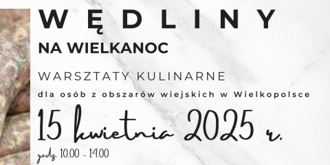 Kulinarne warsztaty dla osób z obszarów wiejskich