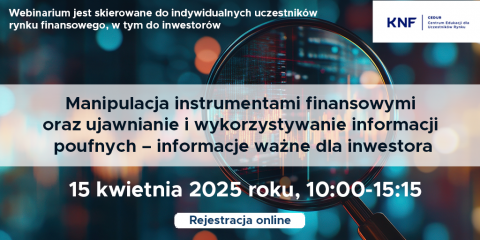 Webinarium dla inwestorów