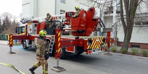 Strażackie manewry w Mosinie