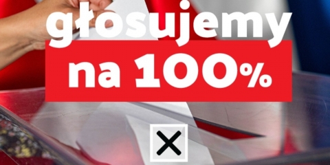 „Głosujemy na 100%”!
