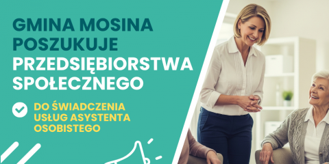 Gmina Mosina poszukuje Przedsiębiorstwa Społecznego