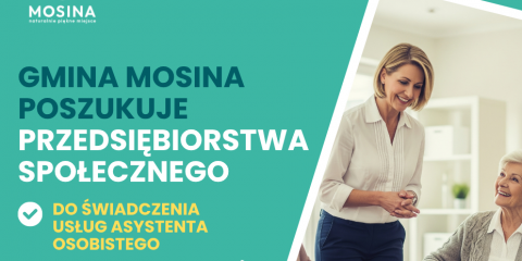 Gmina Mosina poszukuje Przedsiębiorstwa Społecznego