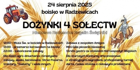 Dożynki czterech sołectw