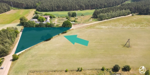 Działka na sprzedaż przy ul. Leśmiana w Mosinie