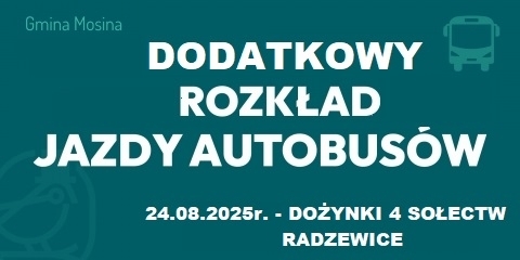 Dodatkowe kursy autobusów 