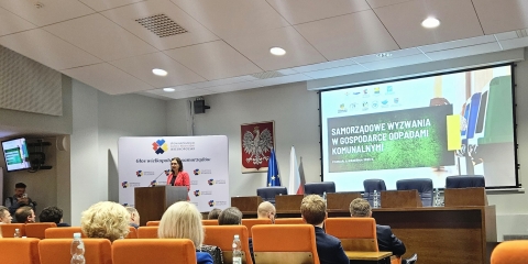 O odpadach na konferencji w Poznaniu 