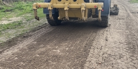 Jesienne profilowanie dróg