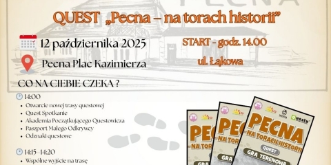 Pecna – na torach historii