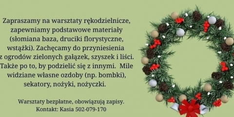 Wianek świąteczny