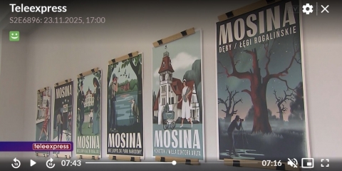 Mosińskie plakaty w ogólnopolskiej telewizji! 