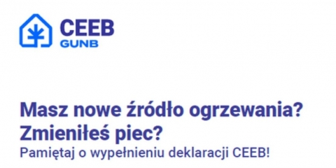 Aktualizowania deklaracji dotyczącej źródeł ciepła