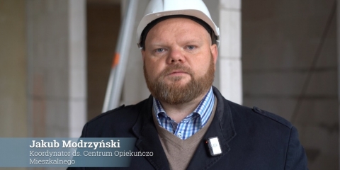 Centrum Opiekuńczo Mieszkalne w budowie