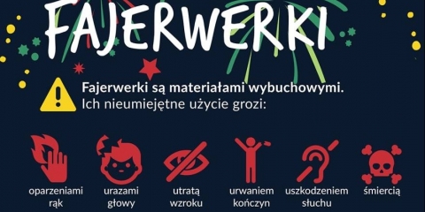 Bezpiecznego Sylwestra! Zachowaj podstawowe zasady