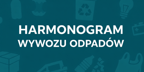 Harmonogram wywozu odpadów na 2026 rok