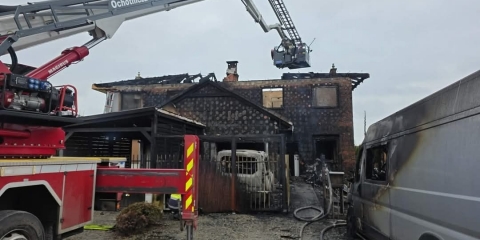 Pomoc dla rodzin z Krosinka, które w pożarze straciły dom