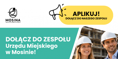 Praca w Urzędzie Miejskim w Mosinie