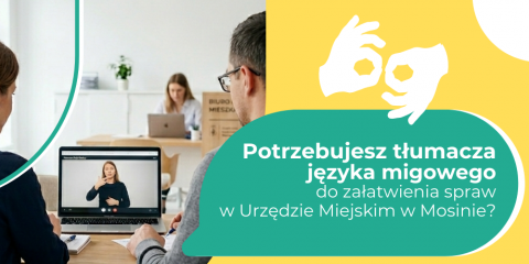 Tłumacz języka migowego w Urzędzie