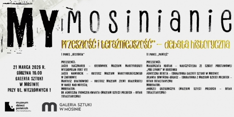 Debata "Mosinianie przeszłość i teraźniejszość " 