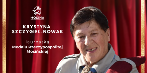 Krystyna Szczygieł-Nowak laureatką medalu