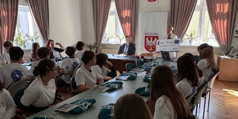 Wizyta uczniów z Klubu Europejskiego