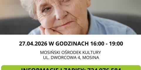 Warsztaty "Zdrowy Senior" w Mosinie