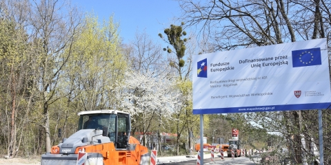 Przebudowa drogi nr 431