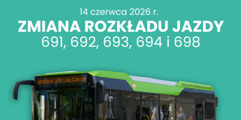 Zmiana rozkładu jazdy autobusów