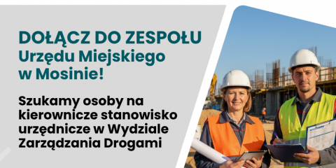 Praca w Urzędzie Miejskim w Mosinie