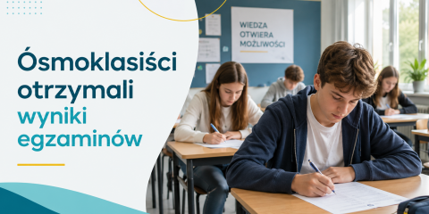 Ósmoklasiści otrzymali wyniki egzaminów