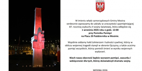 87. rocznica wybuchu II wojny światowej