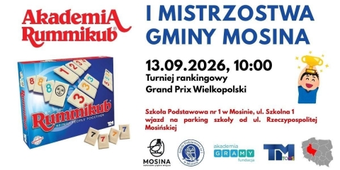Rummikub - I Mistrzostwa Gminy Mosina - Grand Prix Wielkopolski 