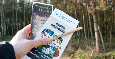 Na tropie skarbów - karta przygody (fot