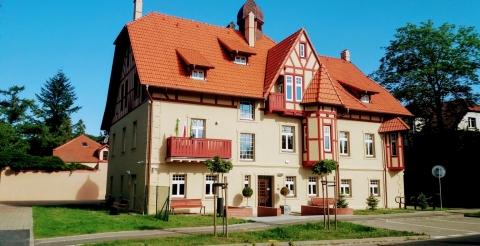 Zabytkowa willa Mimoza - siedziba Centrum Ekoinfo w Puszczykowie (fot