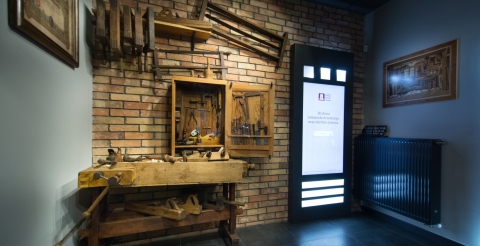 Ekspozycja stolarska w Swarzędzkim Centrum Historii i Sztuki - Swarzędzki Szlak Meblowy (fot