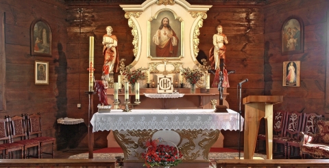 Kościół w Rejowcu - Szlak Kościołów Drewnianych wokół Puszczy Zielonki (fot