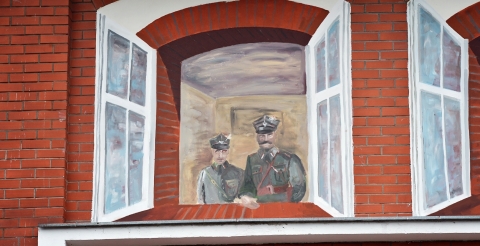 3 Fragment muralu powstańczego w Buku (fot