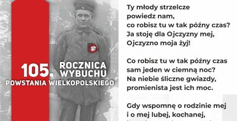 105. rocznica zwycięskiego zrywu Wielkopolan – pamiętajmy!