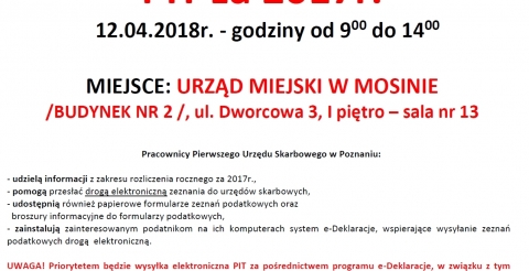 PIT za 2017- dyżur 12