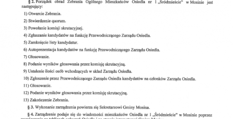 wybory os przedmiescie