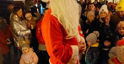 Święty Mikołaj na Osiedlu nr 6 „Za Moreną”