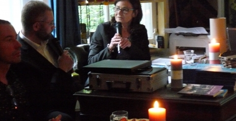 Spotkanie z poezją w Muzeum - romowę z poetą prowadziła Joanna Nowaczyk