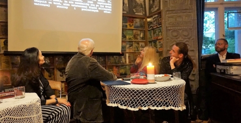spotkanie z poezją w Muzeum - projekcja jednej z etiud filmowych